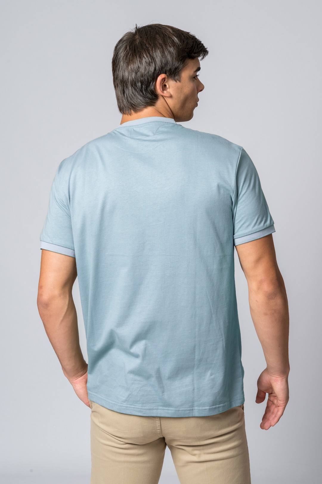 CAMISETA AZUL HIELO