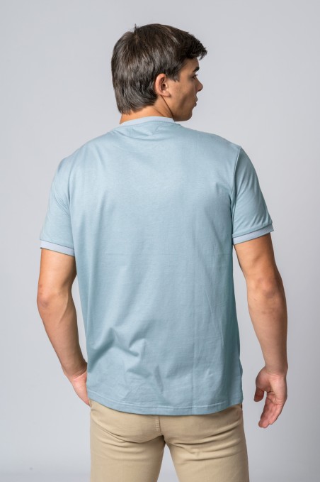 CAMISETA AZUL HIELO