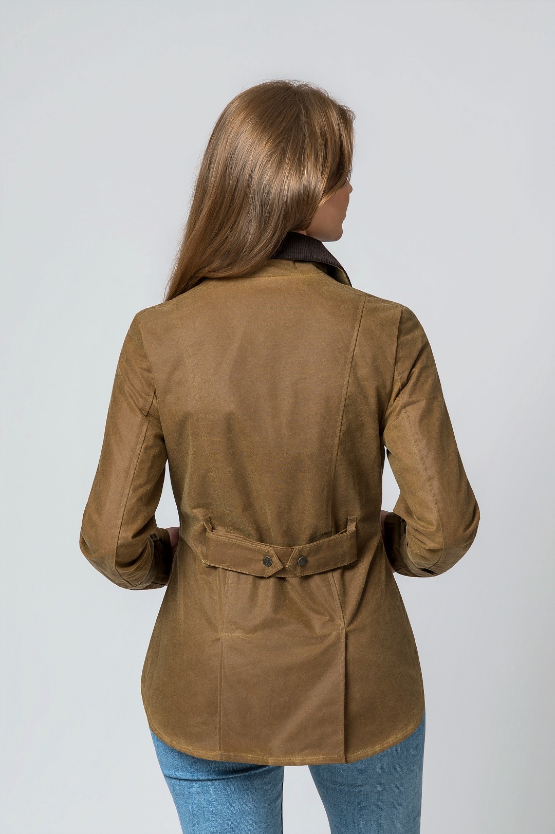 CHAQUETA ENCERADA AMBLE CAMEL