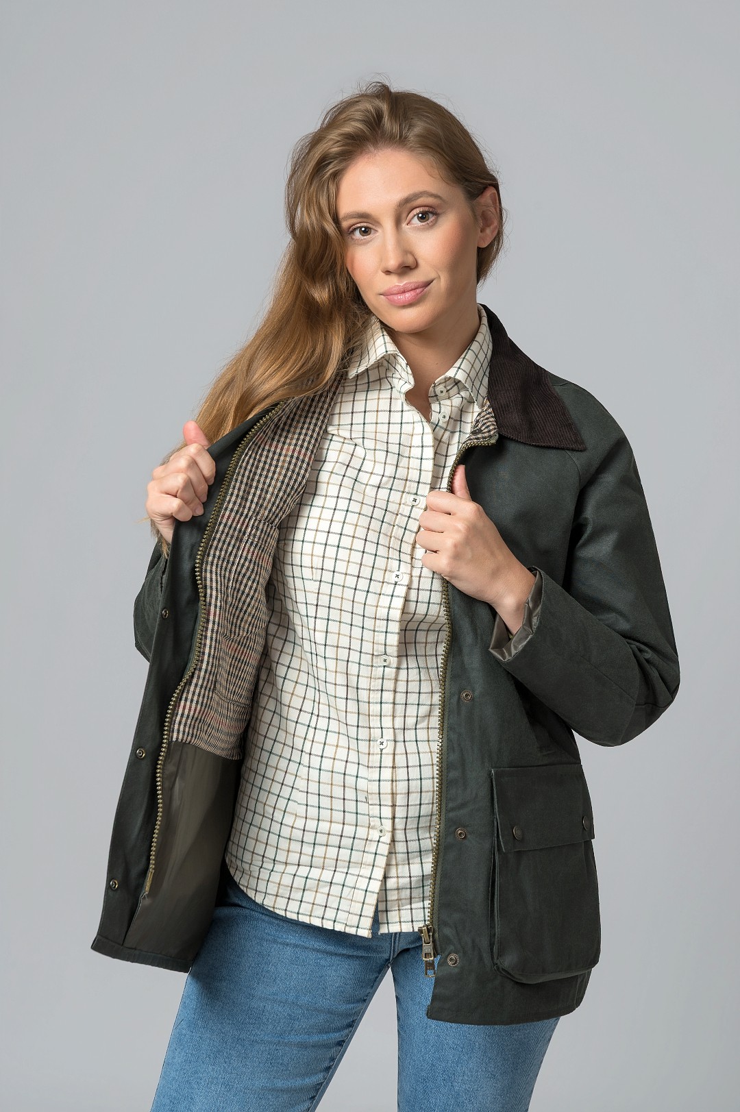 CHAQUETA ENCERADA WOMAN WAX CLASSIC