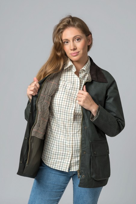 CHAQUETA ENCERADA WOMAN WAX CLASSIC