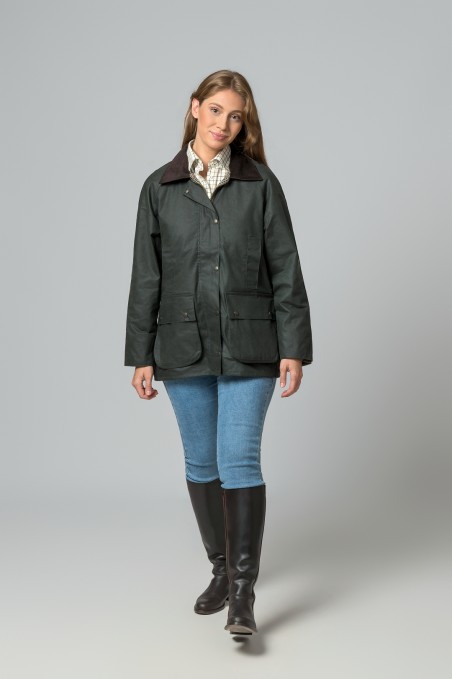 CHAQUETA ENCERADA WOMAN WAX CLASSIC