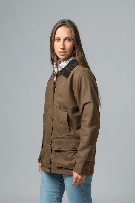 CHAQUETA ENCERADA WEXFORD SAND