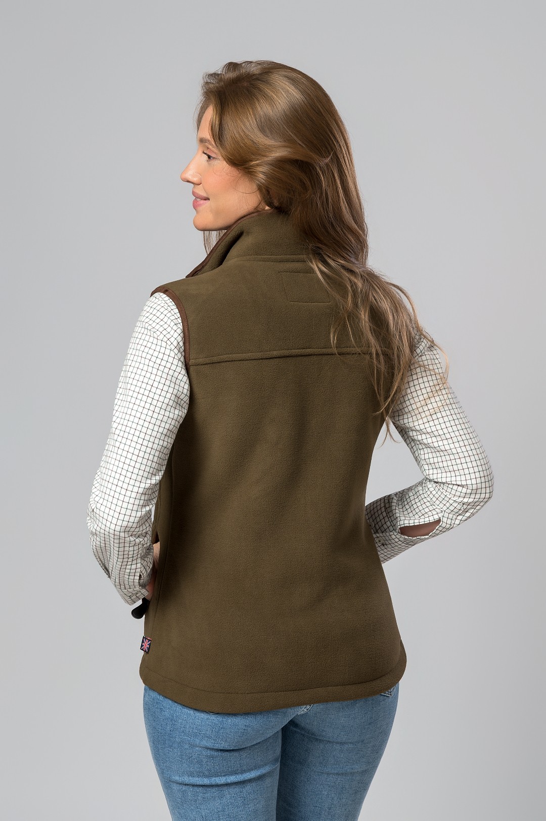 CHALECO POLAR LISBOA CAMEL-OLIVE