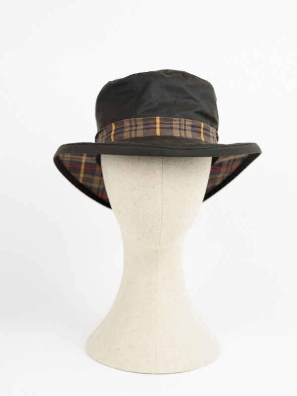 SOMBRERO ENCERADO LADIES THELMA. COLOR VERDE 2