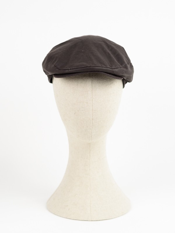 GORRA VISERA ENCERADA WAX CAP. COLOR MARRÓN 2