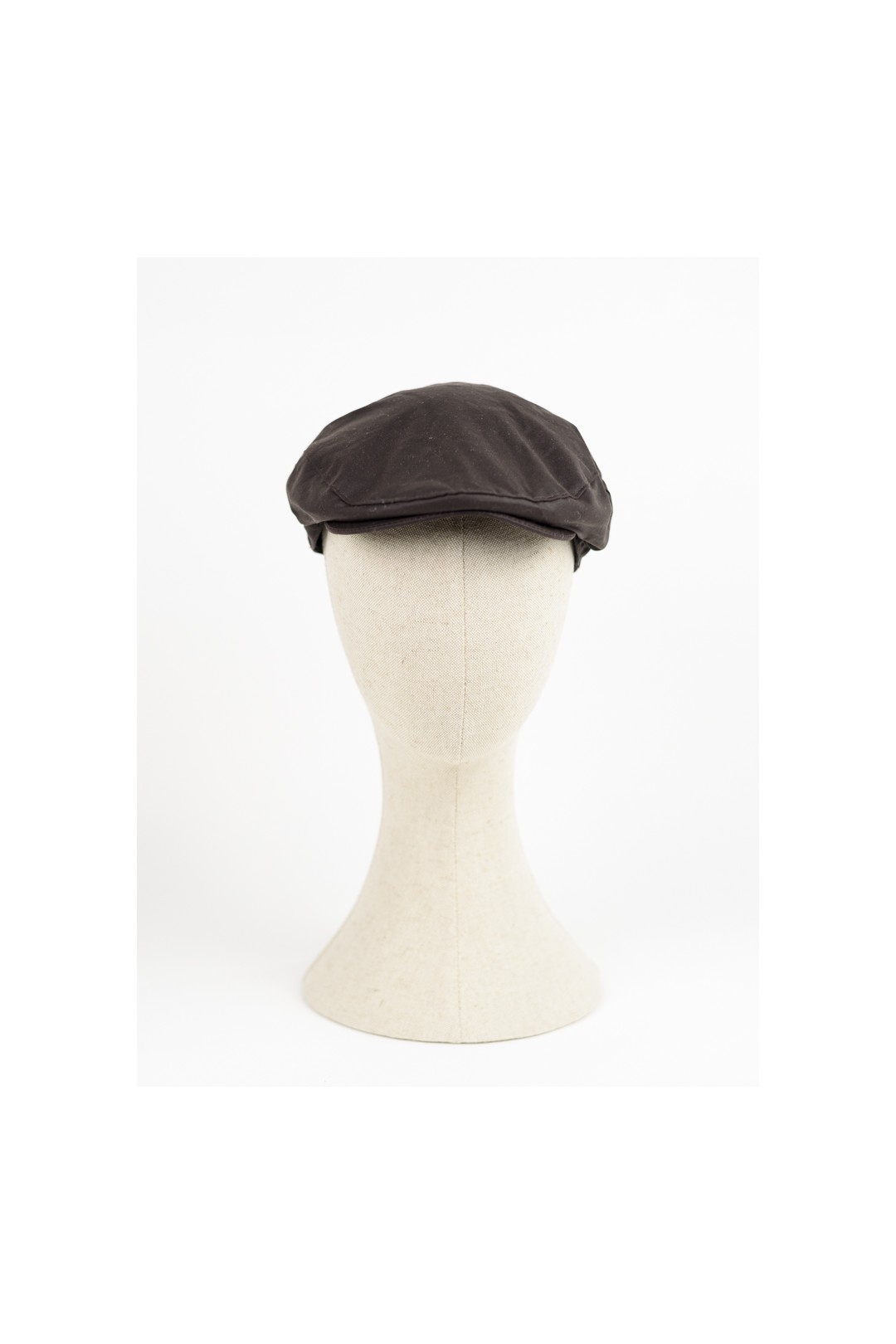 GORRA VISERA ENCERADA WAX CAP. COLOR MARRÓN