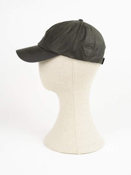 GORRA ENCERADA WAX BASEBALL CAP. COLOR VERDE