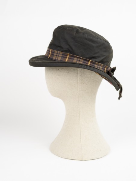 CHAPEAU CIRÉ THELMA POUR DAMES. COULEUR VERTE