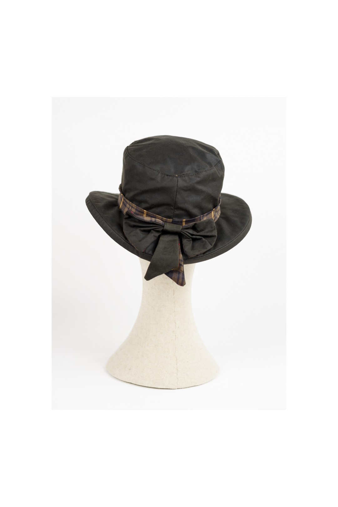 SOMBRERO ENCERADO LADIES THELMA. COLOR VERDE